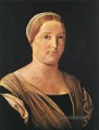 Porträt einer Frau Renaissance Lorenzo Lotto